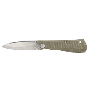 Nůž Mansfield Drop Point D2 - Olive Micarta Nůž Mansfield Drop Point D2 - Olive Micarta
