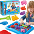 WOOPIE Magiczny Piasek Kinetyczny Zestaw Basen Foremki 3+