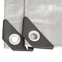 Plachta Procraft ST6x8 200g/m2 nepromokavá s oky 6x8 m stříbrná