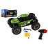 Auto RC buggy terénní zelené 22cm plast 2,4GHz na baterie + dobíjecí pack v krabici 32x16x18cm