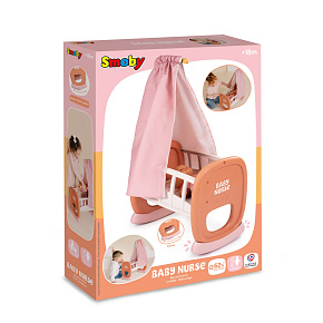 Smoby Baby Nurse Kolébka s Baldachýnem