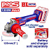 Aku úhlová bruska 20V 125 mm (1200W) solo