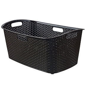 Koš na čisté prádlo MY STYLE 47l hnědý Koš na čisté prádlo MY STYLE 47l hnědý