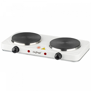 Cheffinger CF-EHD1000: 1000W Elektrická varná deska - Dvojitá Cheffinger CF-EHD1000: 1000W Elektrická varná deska - Dvojitá