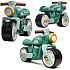 FALK Odrážedlo Motocykl Běhový Vintage Zelený 1-3 roky