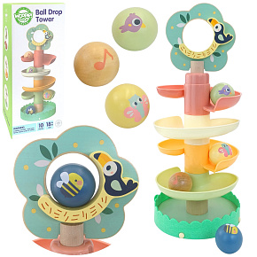 WOOPIE GREEN Drewniany Kulodrom Tor Kulkowy Sensoryczny Edukacyjny 6 el. WOOPIE GREEN Drewniany Kulodrom Tor Kulkowy Sensoryczny Edukacyjny 6 el.
