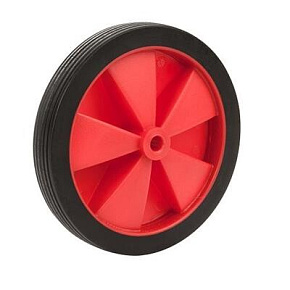 Kolo pro vozík 122mm/30kg červené Kolo pro vozík 122mm/30kg červené