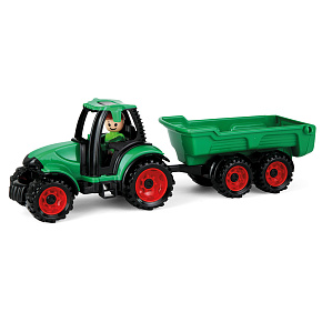 Auto Truckies traktor s vlečkou plast 32cm s figurkou v krabici 24m+ Auto Truckies traktor s vlečkou plast 32cm s figurkou v krabici 24m+