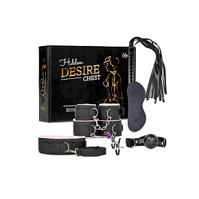 BDSM Objevná sada pro páry, růžová - 8dílný set pro smyslné experimentování