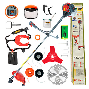 Benzínový křovinořez s elektrickým startovaním Procraft 357GBC-EL Benzínový křovinořez s elektrickým startovaním Procraft 357GBC-EL