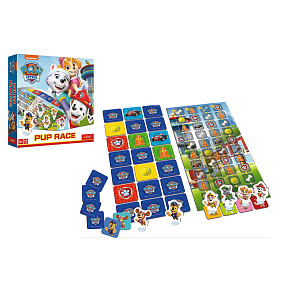 Závod Tlapková patrola/Paw Patrol společenská stolní hra v krabici 24,5x24,5x5cm Závod Tlapková patrola/Paw Patrol společenská stolní hra v krabici 24,5x24,5x5cm