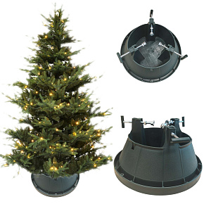 Stojan na vánoční stromek pevný velký pro stromek max 2,0 m základna zelená Stojan na vánoční stromek pevný velký pro stromek max 2,0 m základna zelená