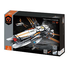 Stavebnice iM.MASTER vesmírná loď s mechanickým pohonem plast 1229 dílků v krabici 40x27x9cm Stavebnice iM.MASTER vesmírná loď s mechanickým pohonem plast 1229 dílků v krabici 40x27x9cm