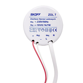 SKOFF Trafo ZL-007-C-1-1 LED napaječ 10V/7W ZOL 7