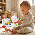 WOOPIE BABY Smyslová Manipulační Hračka Montessori Lama 18m+