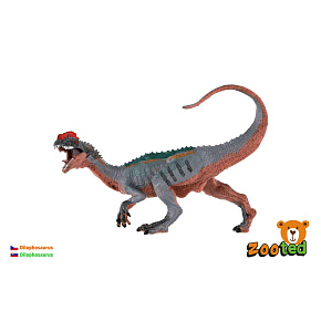 Dilophosaurus dinosaurus zooted plast 15cm 