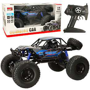 Auto na dálkové ovládání RC Crawler Climbing Car 1:10 4WD 48cm modré