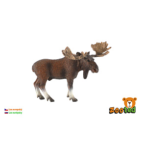 Los evropský zooted plast 13cm 