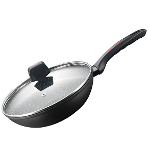 Royalty Line RL-FWN30: 30cm Wok s mramorovým povrchem Indukční wok - 4,4L