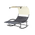 Two-Person Rocking Lounger with Canopy + Cushions MultiGarden