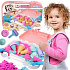 WOOPIE Sada Kinetický Písek Zmrzlina v Kufříku 1kg + Příslušenství
