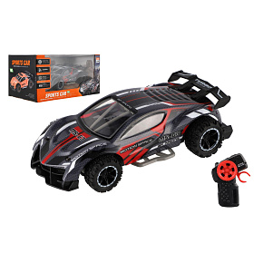 Auto RC sportovní plast 2,4GHz 20cm na baterie šedo-červené v krabici 24x12x14cm Auto RC sportovní plast 2,4GHz 20cm na baterie šedo-červené v krabici 24x12x14cm