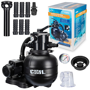 Samonasávací písková filtrace pro bazén Bestway Intex. Výkon 7000 l/h.