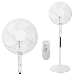Floor Fan Standing Fan 45W – 3 Modes, 5 Blades, Timer, Remote Control Floor Fan Standing Fan 45W – 3 Modes, 5 Blades, Timer, Remote Control