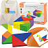 VIGA Dřevěná Logická Hra Tangram S Certifikátem FSC