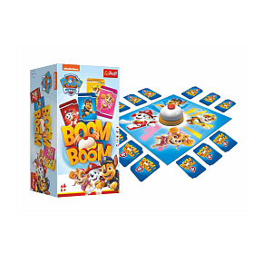 Boom Boom Tlapková patrola/Paw Patrol společenská hra v krabici 14x26x10cm Boom Boom Tlapková patrola/Paw Patrol společenská hra v krabici 14x26x10cm