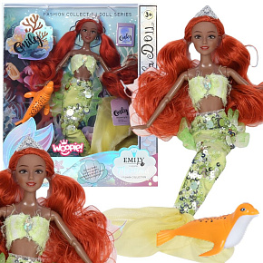 WOOPIE ROYAL Panenka Mořská panna Emi Mermaid s Tuleněm