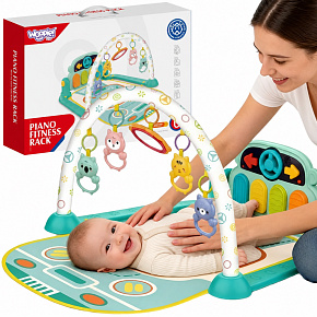 WOOPIE BABY Interaktivní Vzdělávací Podložka s Pianem 10ks. Zvuky WOOPIE BABY Interaktivní Vzdělávací Podložka s Pianem 10ks. Zvuky
