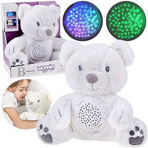 WOOPIE BABY Plyšový Medvídek s Projektorem Uklidňovač 15 Melodií WOOPIE BABY Plyšový Medvídek s Projektorem Uklidňovač 15 Melodií