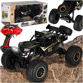 Dálkově ovládané auto 2,4GHz 1:8 51cm kovové černé