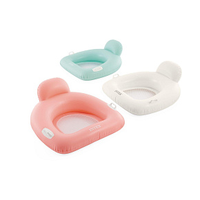 Lehátko křeslo nafukovací s úchyty 114x107cm 3 barvy v krabici