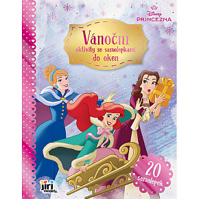 Vánoční aktivity se samolepkami do oken Disney Princezny Vánoční aktivity se samolepkami do oken Disney Princezny