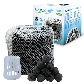 Lebula filtrační kuličky Aqualoon Black náhrada kartušových filtrů do jacuzzi/spa s aktivním uhlím