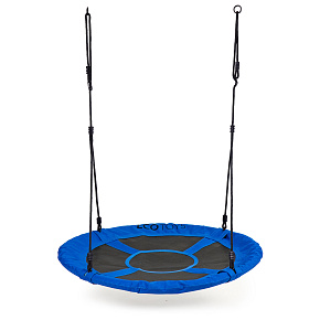 Zahradní houpačka hnízdo pro čápy 100 cm modrá ECOTOYS Zahradní houpačka hnízdo pro čápy 100 cm modrá ECOTOYS