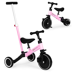 2-in-1 Tricycle Balance Bike with Push Handle ECOTOYS