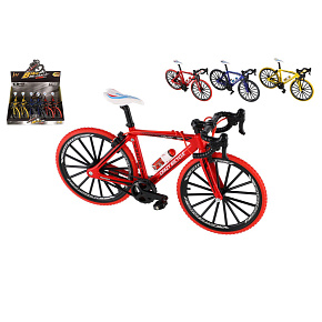 Kolo prstové kov/plast 19cm 4 barvy 6ks v boxu