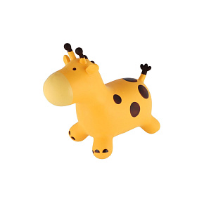 Hopsadlo žirafa skákací gumová 55x40cm v sáčku 