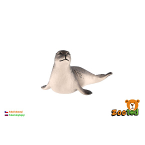 Tuleň obecný zooted plast 12cm Tuleň obecný zooted plast 12cm