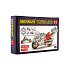 Stavebnice MERKUR 011 Motocykl 10 modelů 230ks v krabici 26x18x5cm