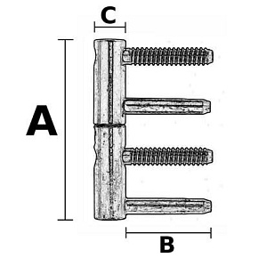 Pant wkr.EXACTA 495 16mm stříbrný pozinkovaný