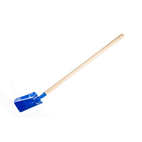 Lopata/Lopatka modrá s násadou kov/dřevo 80cm nářadí Lopata/Lopatka modrá s násadou kov/dřevo 80cm nářadí