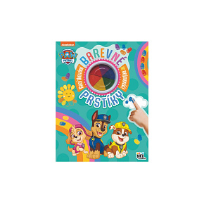 Sešit Barevné prstíky Tlapková patrola/Paw patrol s prstovými barvami 23x30cm Sešit Barevné prstíky Tlapková patrola/Paw patrol s prstovými barvami 23x30cm
