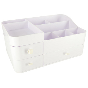 Organizér na kosmetiku šperkovnice úložný box kufřík na šperky se zásuvkami velký XXL