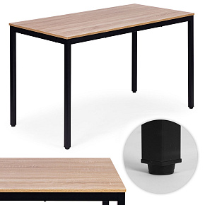 Stůl do kuchyně jídelny pro 4-5 osob, počítačový stůl 120x60 cm ModernHome Stůl do kuchyně jídelny pro 4-5 osob, počítačový stůl 120x60 cm ModernHome