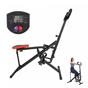 I-Kracht KT-00131: Total Fitness Crunch s digitálním monitorem (Černá) I-Kracht KT-00131: Total Fitness Crunch s digitálním monitorem (Černá)