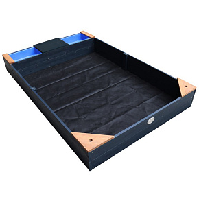 AXI Velké pískoviště s úložnými boxy, sedátkem a krytem AXI Velké pískoviště s úložnými boxy, sedátkem a krytem